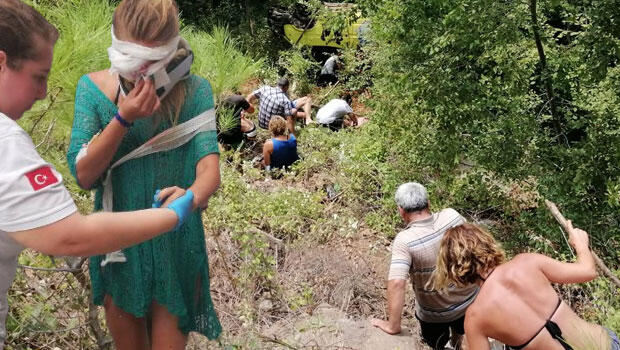 Alanya’da safari cipi devrildi: 7’si turist 11 yaralı