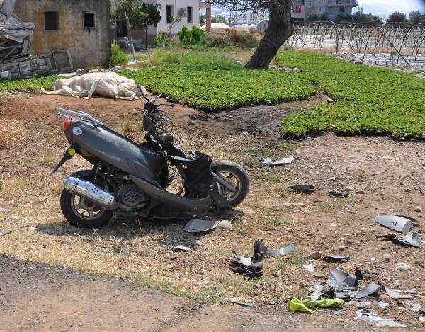 Gazipaşa Haberleri – Kamyonetle motosiklet çarpıştı: 2 yaralı