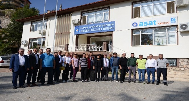 ASAT heyeti hizmetleri yerinde inceledi