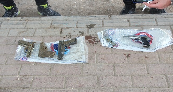 Burdur’daki cinayetin silahı Manavgat ırmağında bulundu