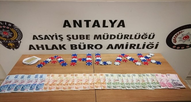 Antalya’da kumar operasyonu
