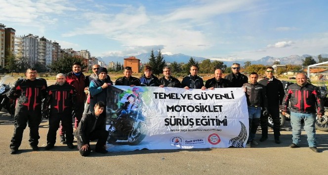 Muratpaşa personeline motosiklet eğitimi