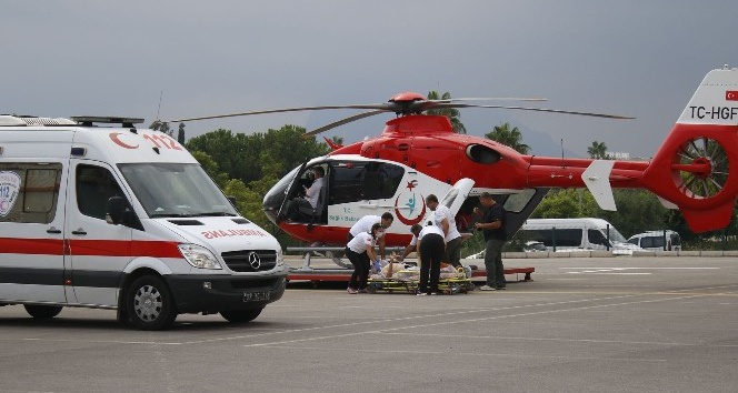 Hava ambulansları hayata bağladı