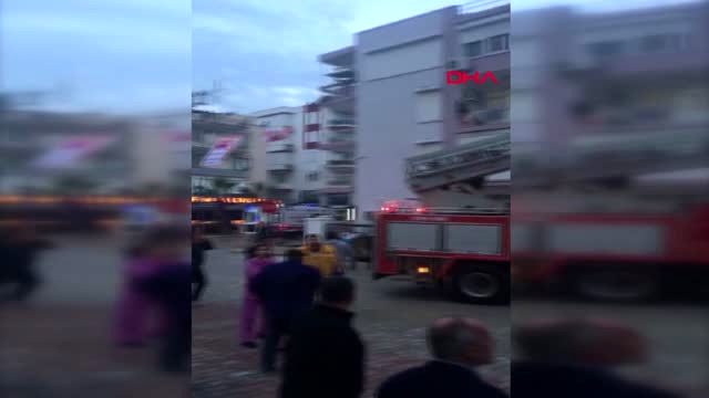 Antalya finike’de korkutan ev yangını