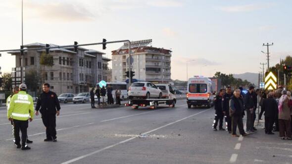 Gazipaşa’da kaza: 4 yaralı