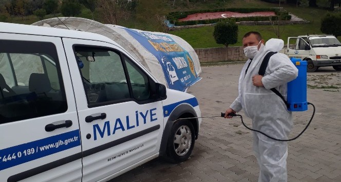 Antalya’da ‘Araç dezenfekte noktası’