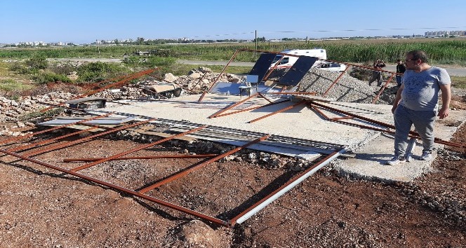 Arazi kavgasında yaşlı adamın demir çubukla darp edildiği iddiası