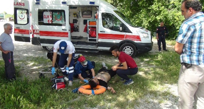 Sokağa çıkma izninin dolmasına dakikalar kala ırmakta kayboldu