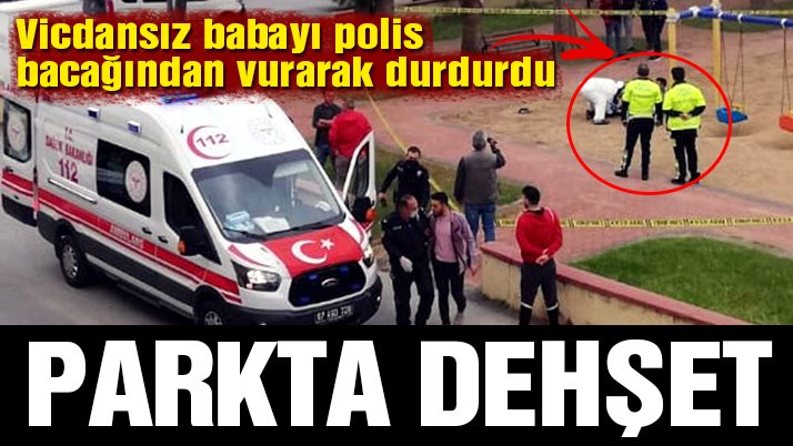Sokak ortasında dehşet anları! Bebeğinin boğazına bıçak dayayıp…