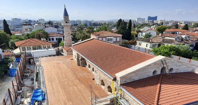 Antalya’daki Şehzade Korkut Camii restorasyonunda sona gelindi