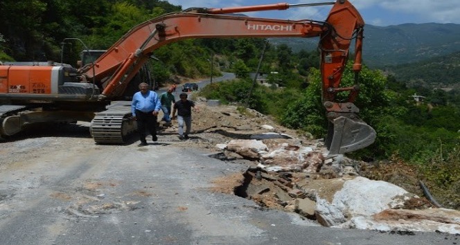 Alanya kırsalında yoğun çalışma