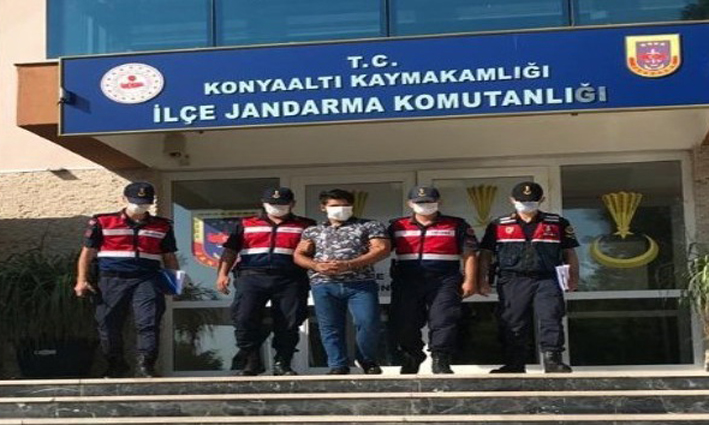 Antalya’da 25 bin metre boru çalan şahıs yakalandı