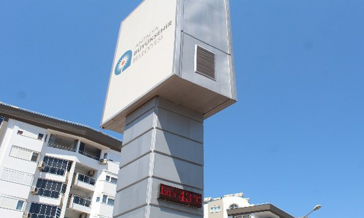 Antalya’da kavurucu sıcak. Termometreler 43 dereceyi gösterdi
