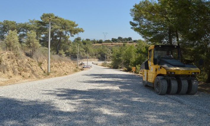 Büyükşehir’den Manavgat’ta asfalt seferberliği