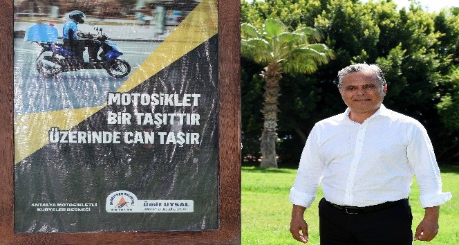 Muratpaşa’dan ‘Motosikleti fark et’ kampanyası