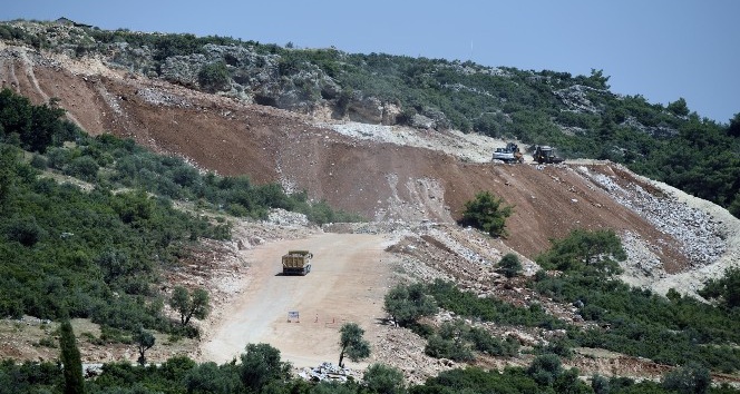 Antalya bulvarı manzaralı yola seyir terası