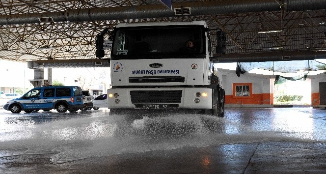 Muratpaşa Belediyesinden, virüse karşı 5 milyon 418 bin 500 litre karışım