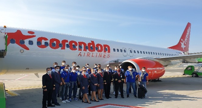 Anadolu Efes için Corendon’dan özel takım uçağı