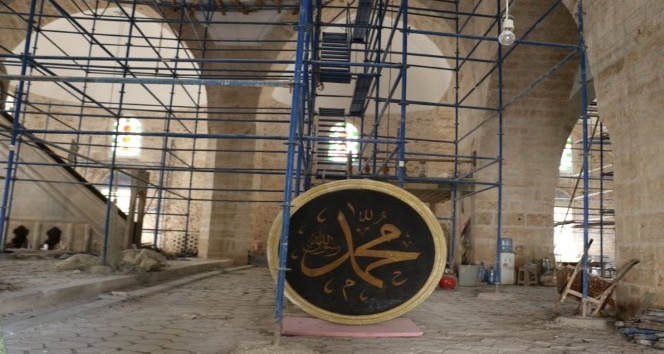 4 asırlık Tekeli Mehmet Paşa Camisi ziynet ve süsleriyle Ocak ayında ibadete açılacak