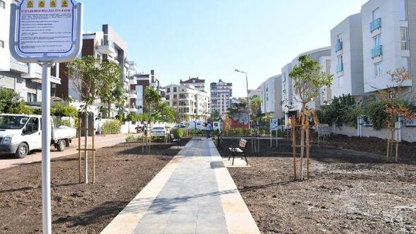 Konyaaltı Belediyesi’nden yeni bir park daha