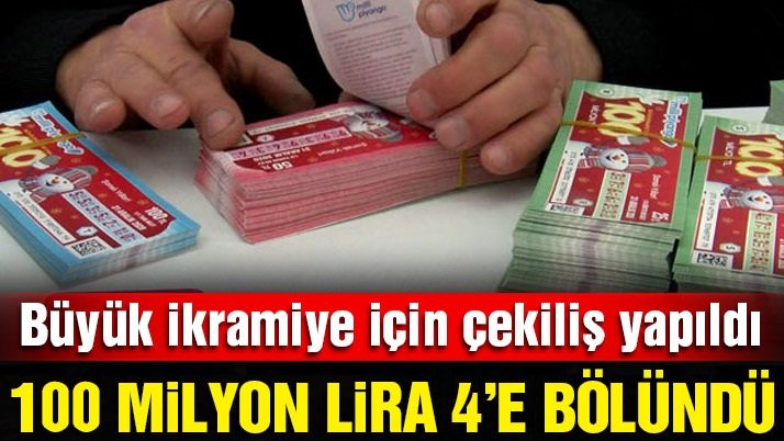 Milli Piyango yılbaşı çekiliş sonuçları belli oldu