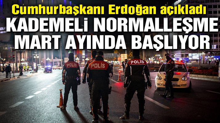 Son dakika… Erdoğan duyurdu: Yasaklar kademeli olarak kalkacak