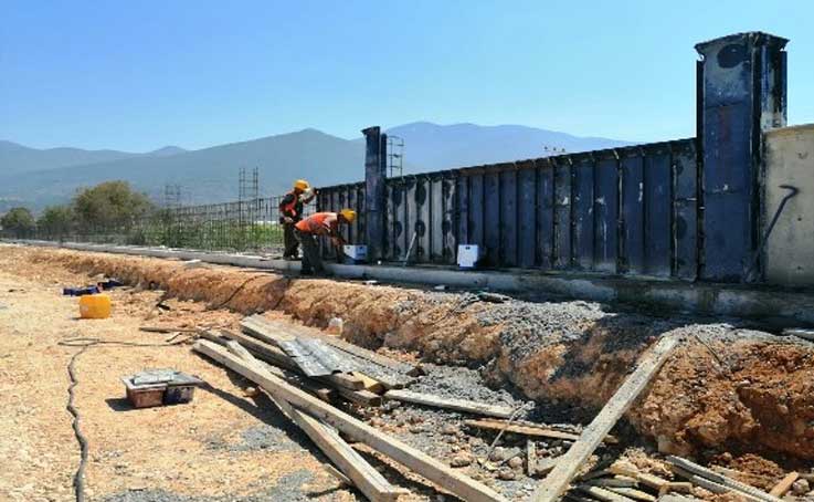 Kaş Kınık Hali’nde çalışmalar sürüyor