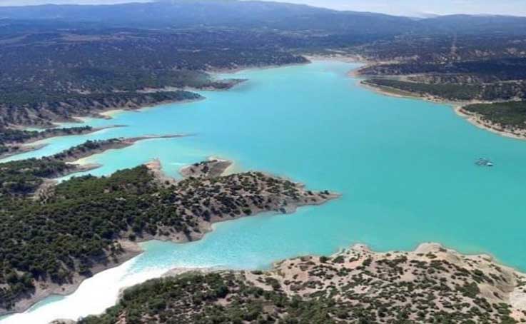 Korkuteli Barajı, dün itibariyle 9 milyon metreküp su kapasitesine ulaştı.