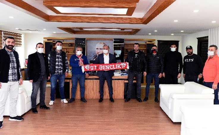 Antalyaspor’un 55’inci doğum gününde Muratpaşa’dan Taraftar Kahvesi