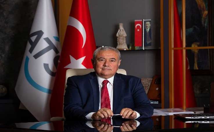 ATSO Başkanı Çetin: ” Enflasyonu meyve sebze aşağı çekti, et, süt ürünleri ve yağ artırdı