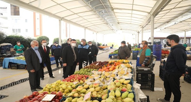 Avsallar kapalı pazar yeri hizmete açıldı