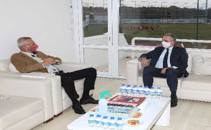 Başkanlardan Antalyaspor’a destek ziyareti