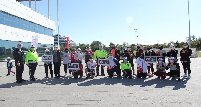 Lisanslı sporculara trafik eğitimi verildi