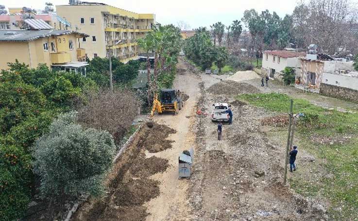 Kemer ‘de yağmur ve su baskını tedbirleri