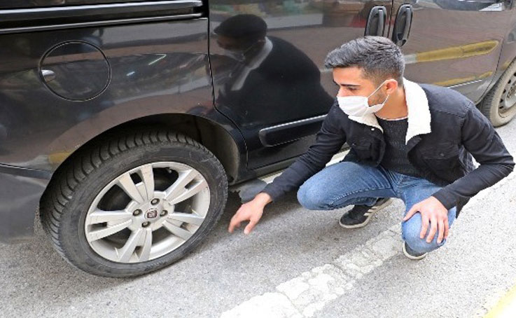 Genç bilgisayarcı 2 gün önce aldığı aracını hurda halinde görünce neye uğradığını şaşırdı