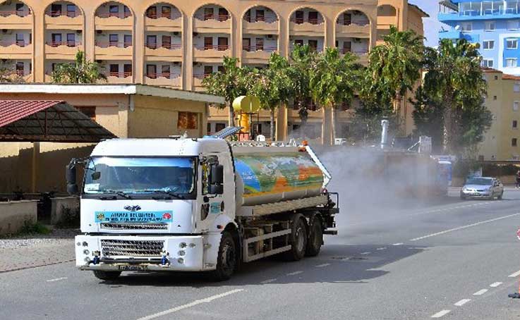 Alanya’da mikronsis aracından tam mesai