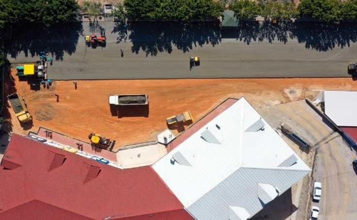 Alanya Belediyesi sıkıştırılmış beton tekniğini ilk kez uyguladı
