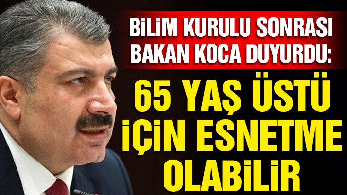 Son dakika… Bilim Kurulu sona erdi! Bakan Koca’dan flaş açıklamalar