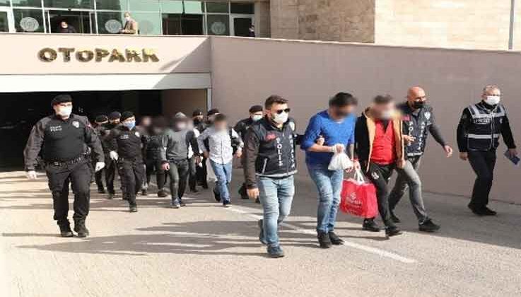 Antalya’da aranan 46 kişi yakalandı