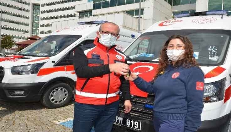 Antalya’ya 5 yeni ambulans