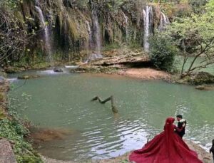 Antalya’nın doğal fotoğraf stüdyosu: Kurşunlu Şelalesi