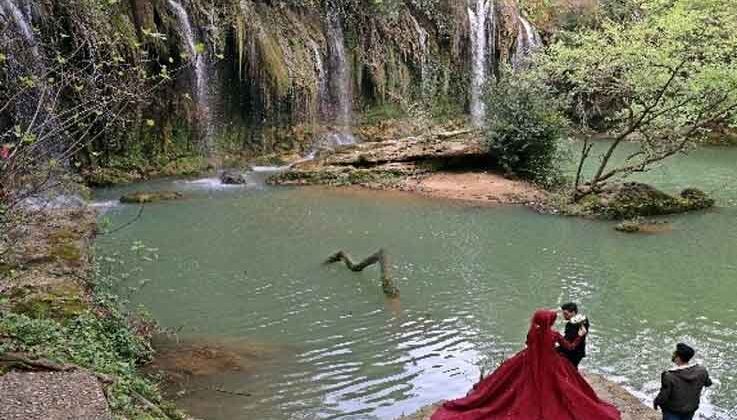 Antalya’nın doğal fotoğraf stüdyosu: Kurşunlu Şelalesi