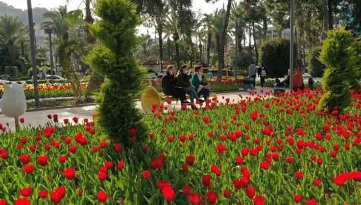 Alanya’ya bahar geldi