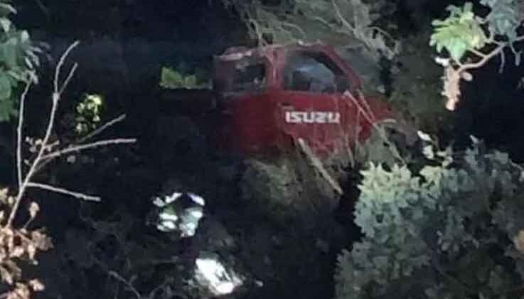 Alanya’da kamyonet uçuruma yuvarlandı: 1 ölü, 4 yaralı
