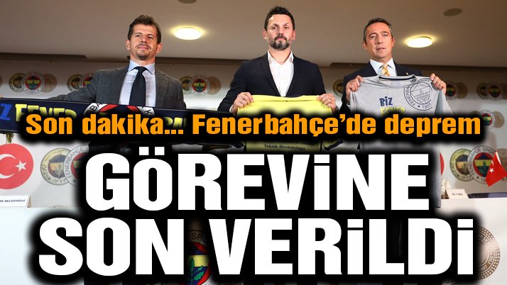 SON DAKİKA | Fenerbahçe’de Erol Bulut ile yollar ayrıldı! Emre Belözoğlu…