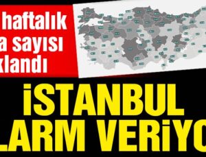 Son dakika… İl il haftalık vaka sayısı açıklandı! İstanbul’da korkutan artış
