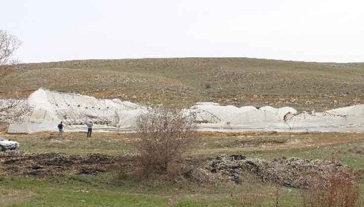 Kozağacı’nda zarar gören seralar onarılacak