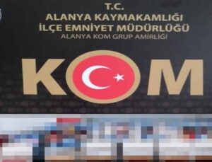 Alanya’da kaçak tütün operasyonu