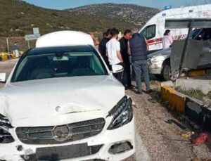 Antalya- Korkuteli karayolunda kaza: 2 yaralı