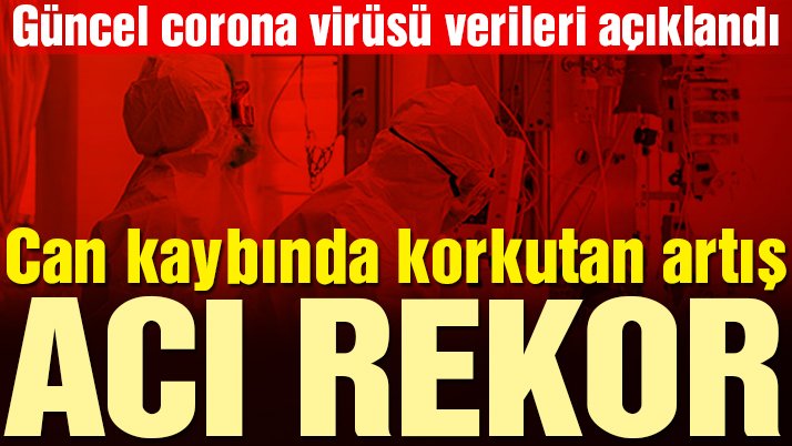 30 Nisan corona virüsü verileri açıklandı! Can kaybında korkutan artış